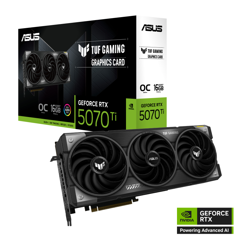 Asus Nvidia Geforce TUF Gaming RTX 5070 Ti