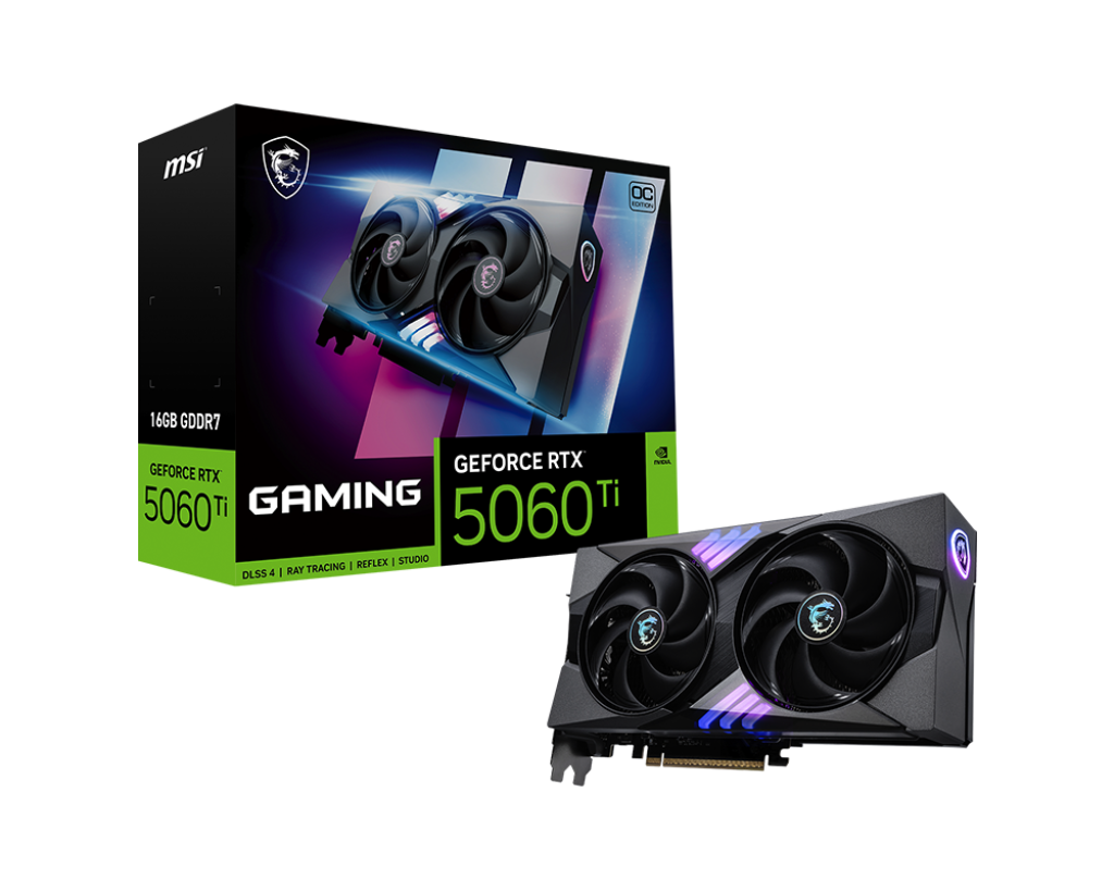 MSI Nvidia RTX 5060 TI 16G GAMING OC