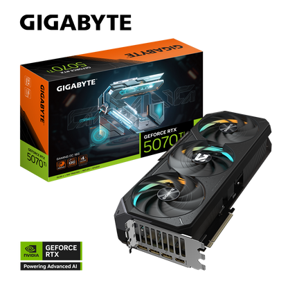 GIGABYTE Nvidia Geforce RTX 5070 Ti GAMING OC