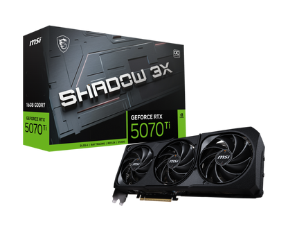 MSI Nvidia RTX 5070 Ti 16G SHADOW 3X OC BULK