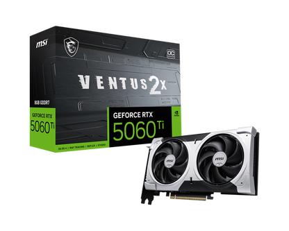 MSI Nvidia  RTX 5060 TI 8G VENTUS 2X OC PLUS