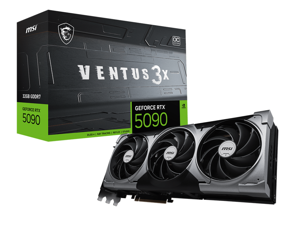 MSI Nvidia Geforce RTX 5090 32G VENTUS 3X OC